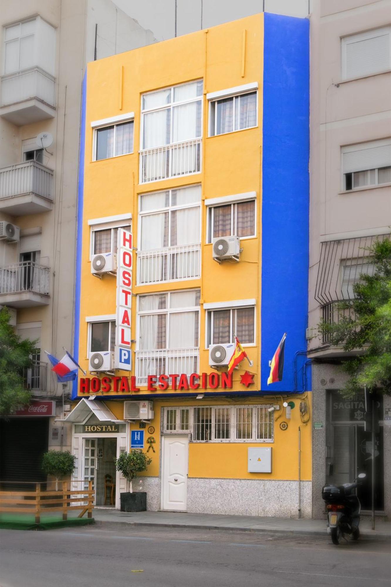 Hostal Estacion アルメリア エクステリア 写真