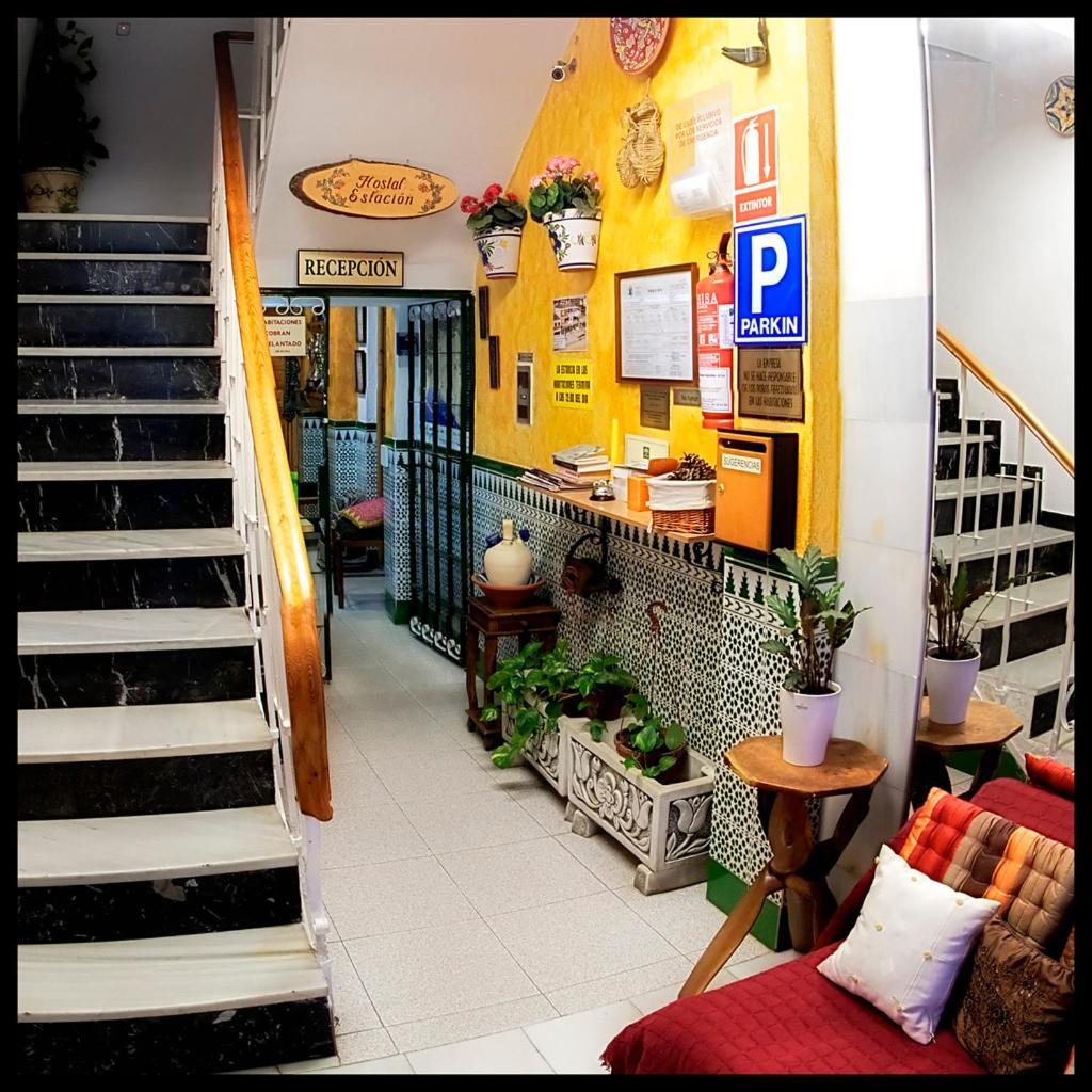 Hostal Estacion アルメリア エクステリア 写真