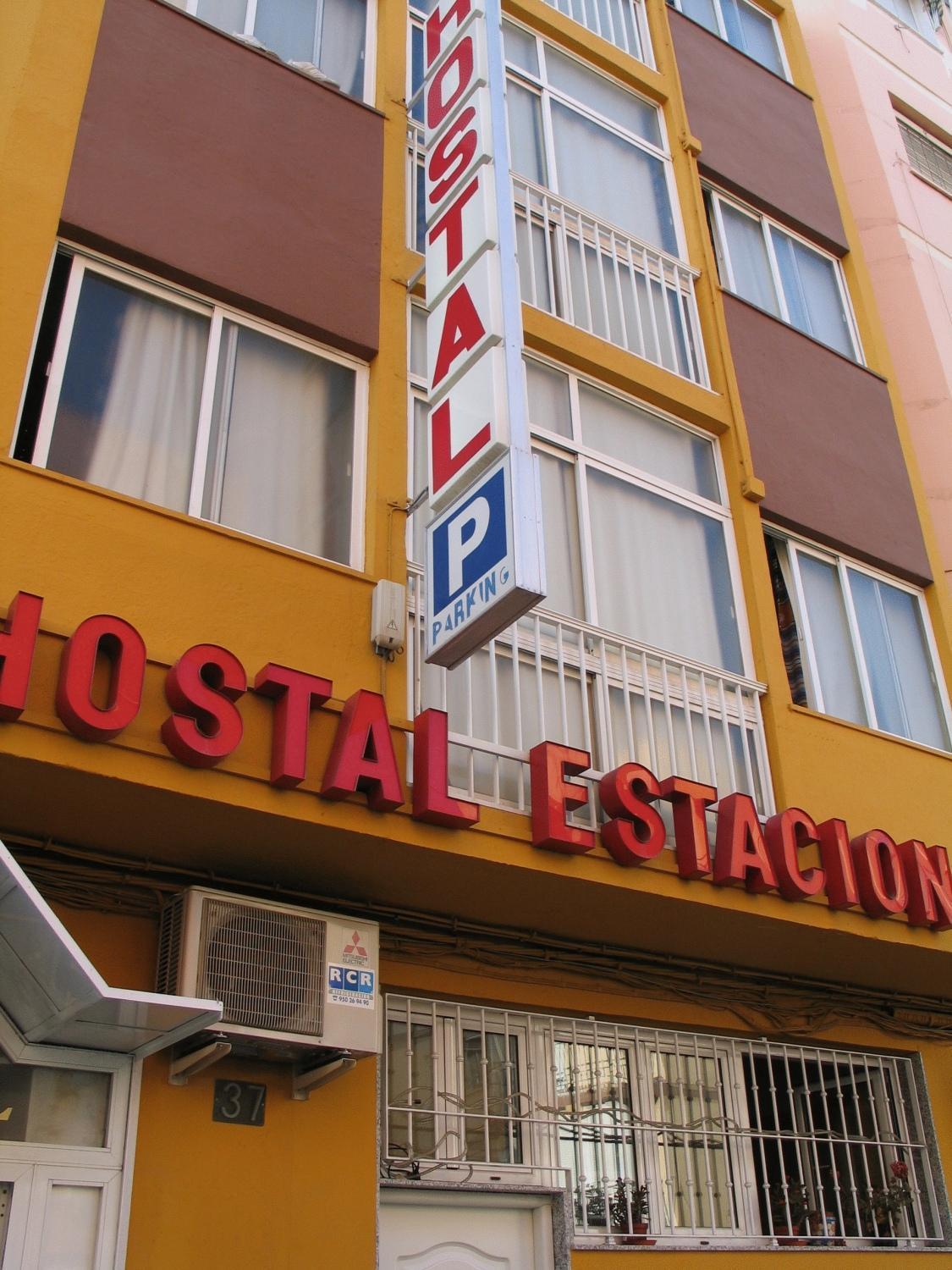 Hostal Estacion アルメリア エクステリア 写真