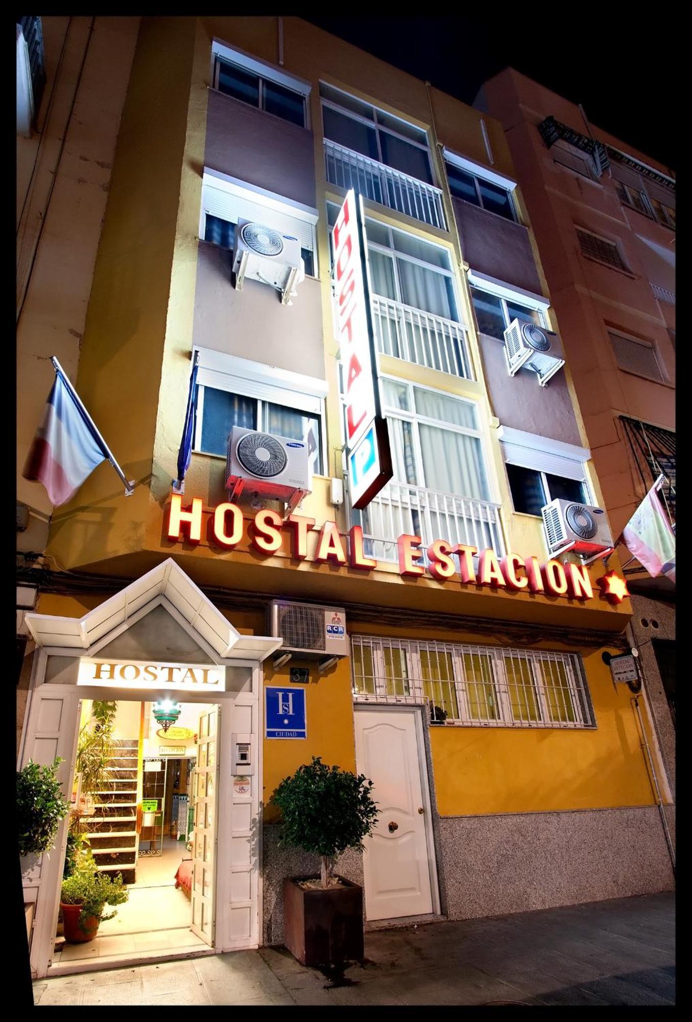 Hostal Estacion アルメリア エクステリア 写真