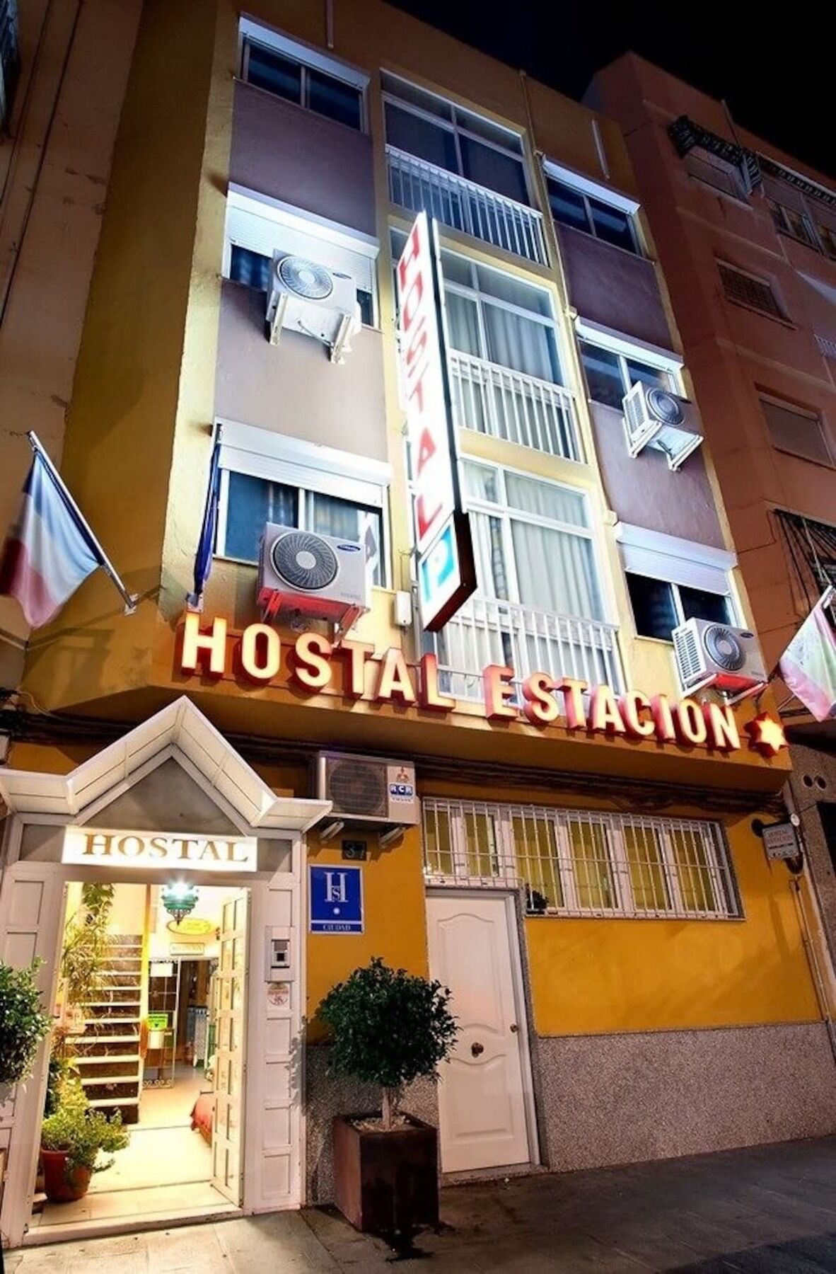Hostal Estacion アルメリア エクステリア 写真